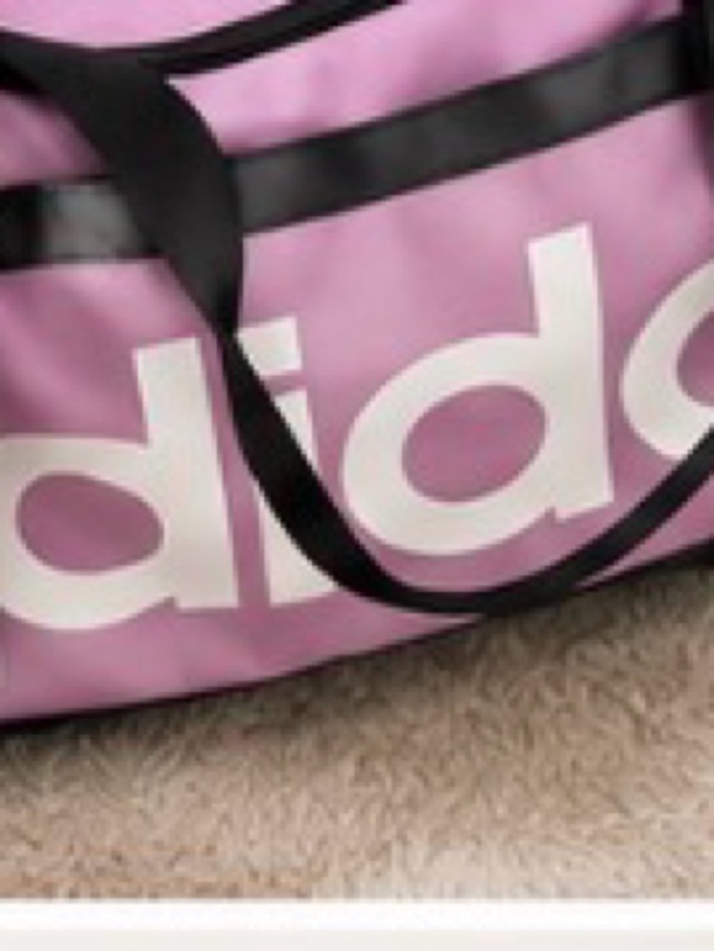 Adidas Defender Duffel Bag – Pink/Lilac | Brand New With Tags - Picture 2 of 6